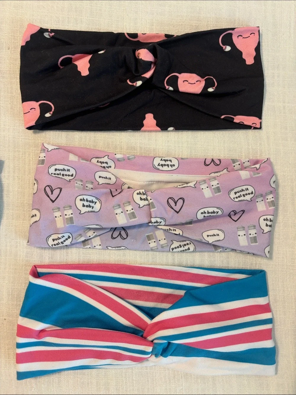 Nursing bundle Cotton Blend Headbands - Assorted Colors and Prints